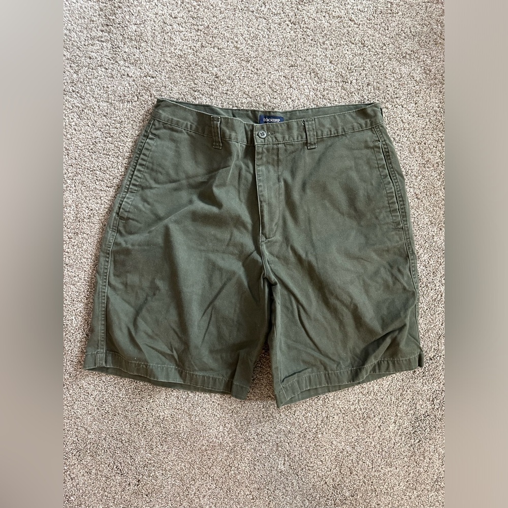 Dockers Mens Olive Green Chinos Shorts Size 36
Cotton